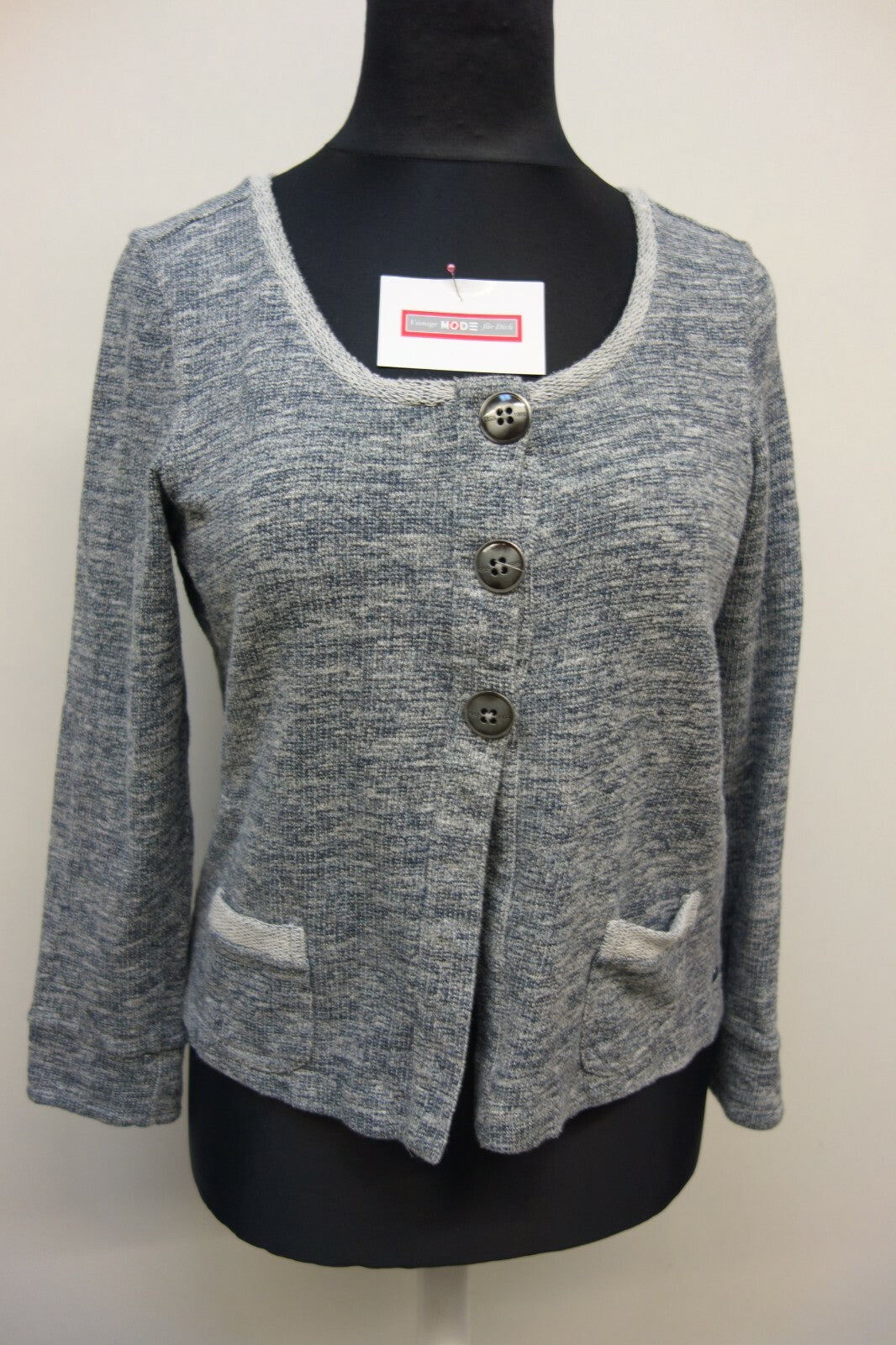 EK1105 Damen Strickjacke von Cecil, grau, L0