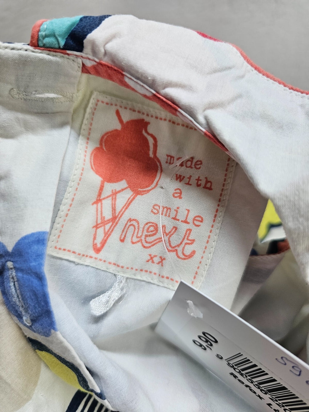 EK5922 Mädchen Kleid von Next, mehrfarbig, Gr. 1105