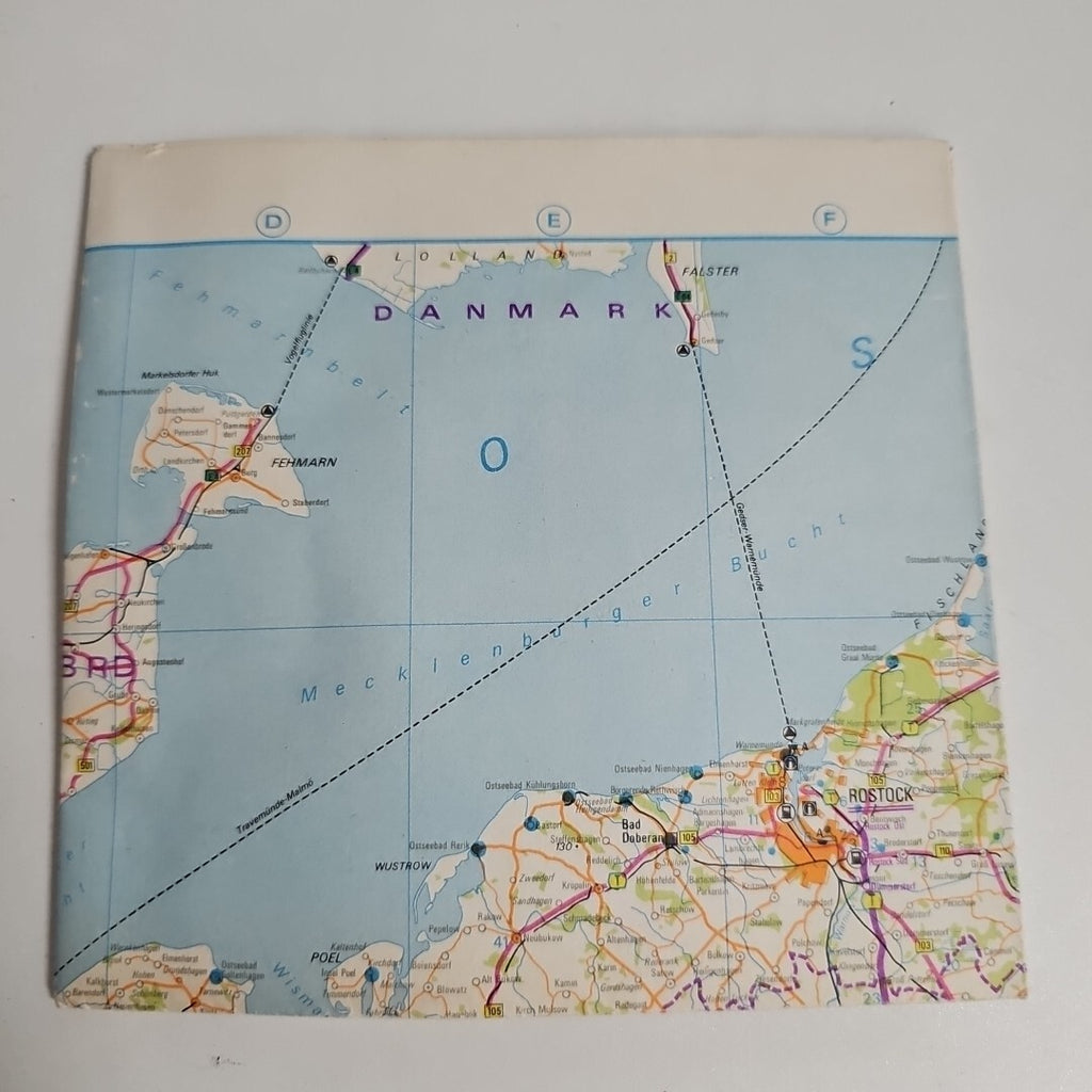 EB2360 Übersichtskarte der Erholungsorte des FDGB und der Kurorte der DDR(1977)1