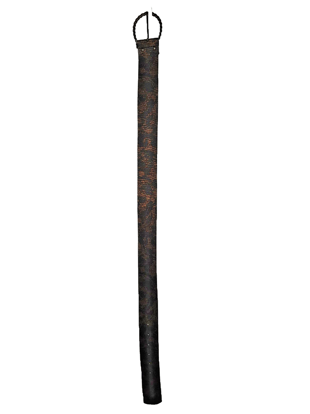 EK7256 Damen Gürtel, braun, One Size Echtleder0