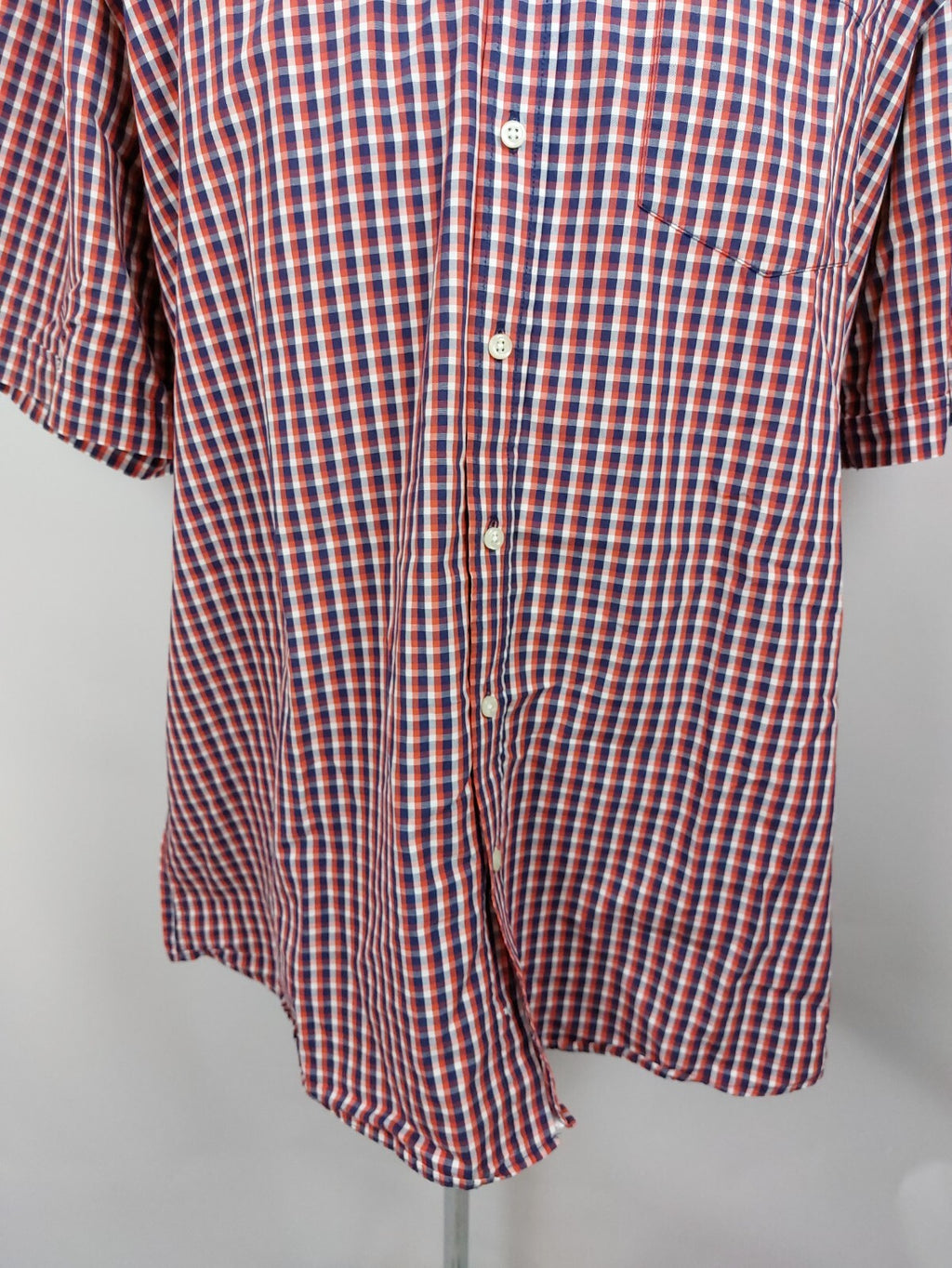 EK4499 Herren Hemd von Ben Green, blau/rot/weiß kariert, Gr. XL2