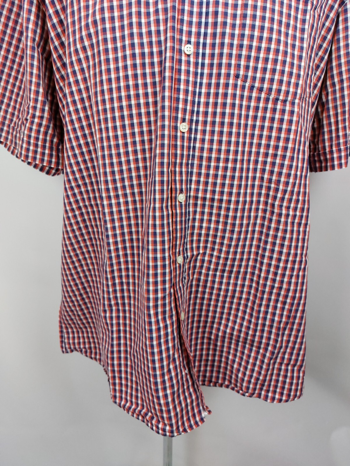 EK4499 Herren Hemd von Ben Green, blau/rot/weiß kariert, Gr. XL2