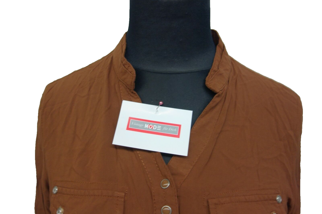 EK1563 Damen Bluse in Größe 40 braun Street One3