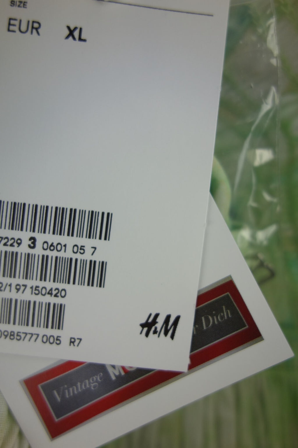 EK4108 Damen Kleid von H&M, grün, Gr. XL5
