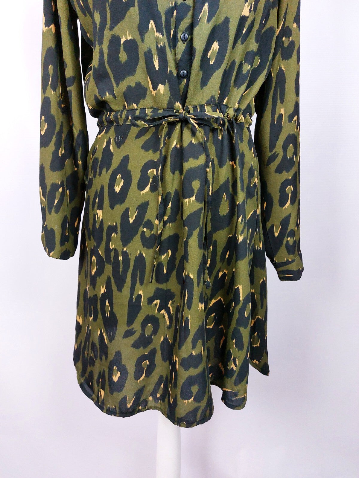EK5190 Damen Kleid von Only, grün/schwarz, Gr. XS1