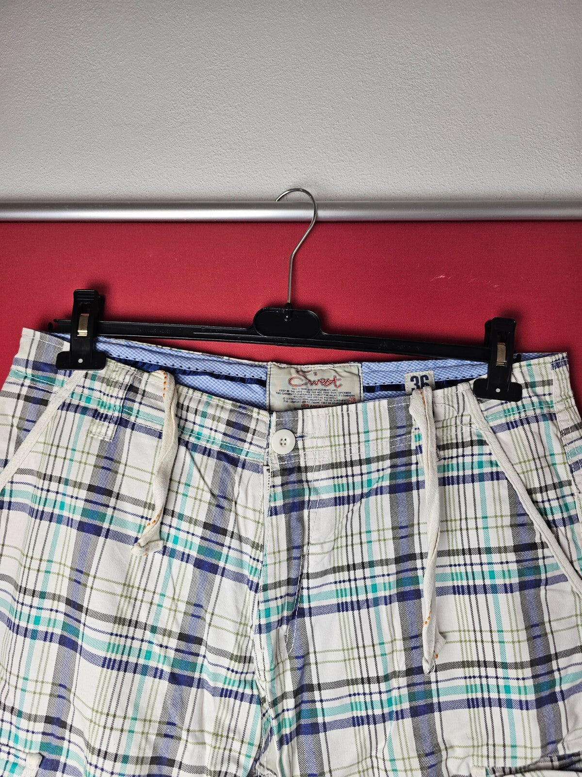 EK6574 Herren Shorts von Swest, Weiß-Blau, Gr.361