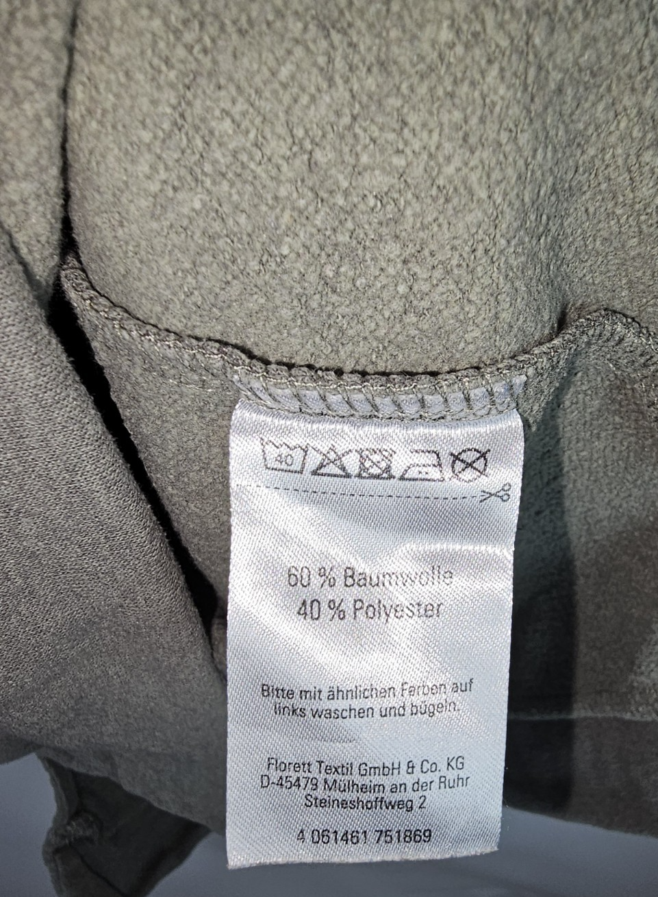 EK7897 Damen Pullover von Crane, Grau Grün, Gr. 36/383