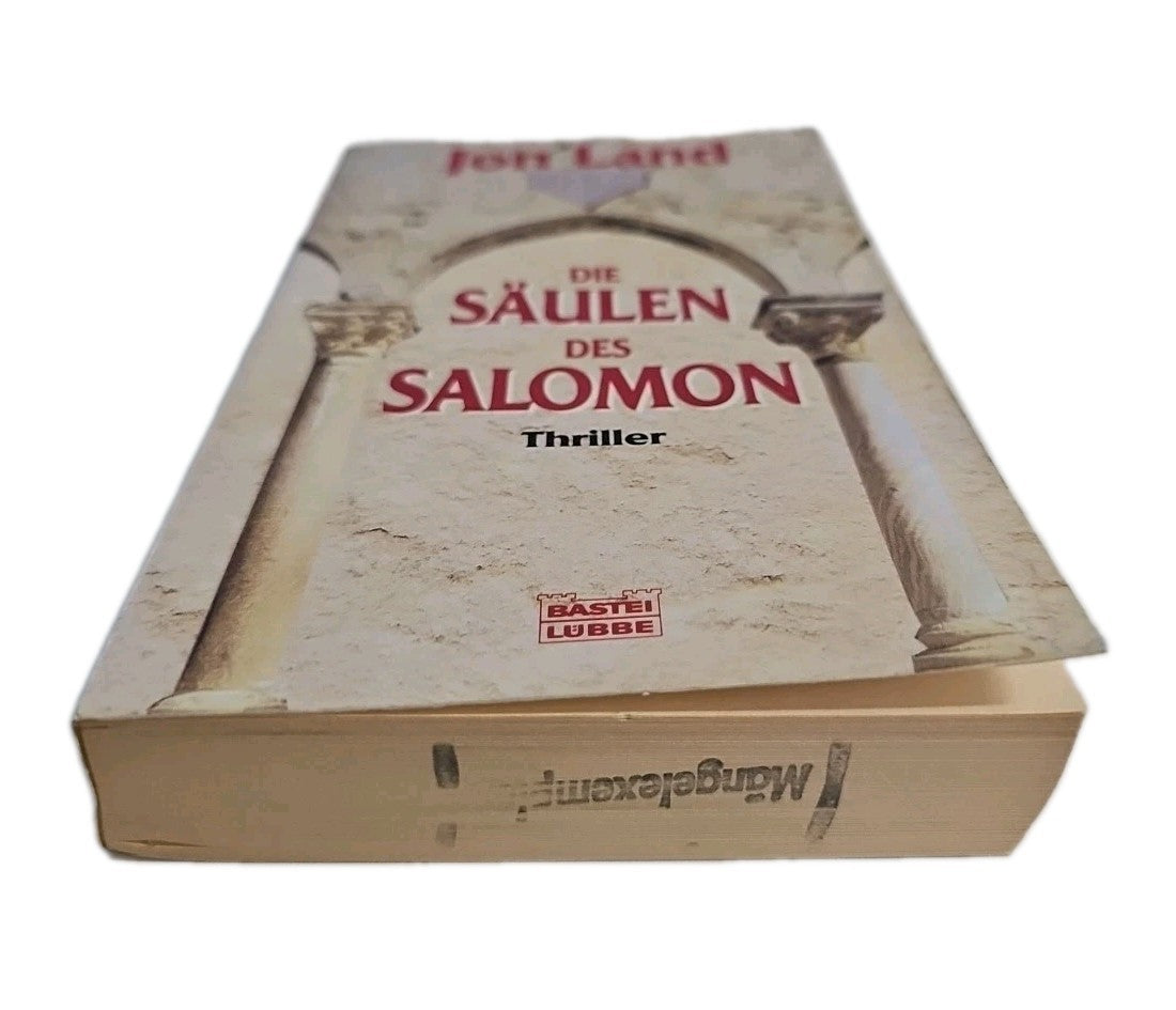 EB4020 Die Säulen des Salomon von Jon Land, Mängelexemplar 2
