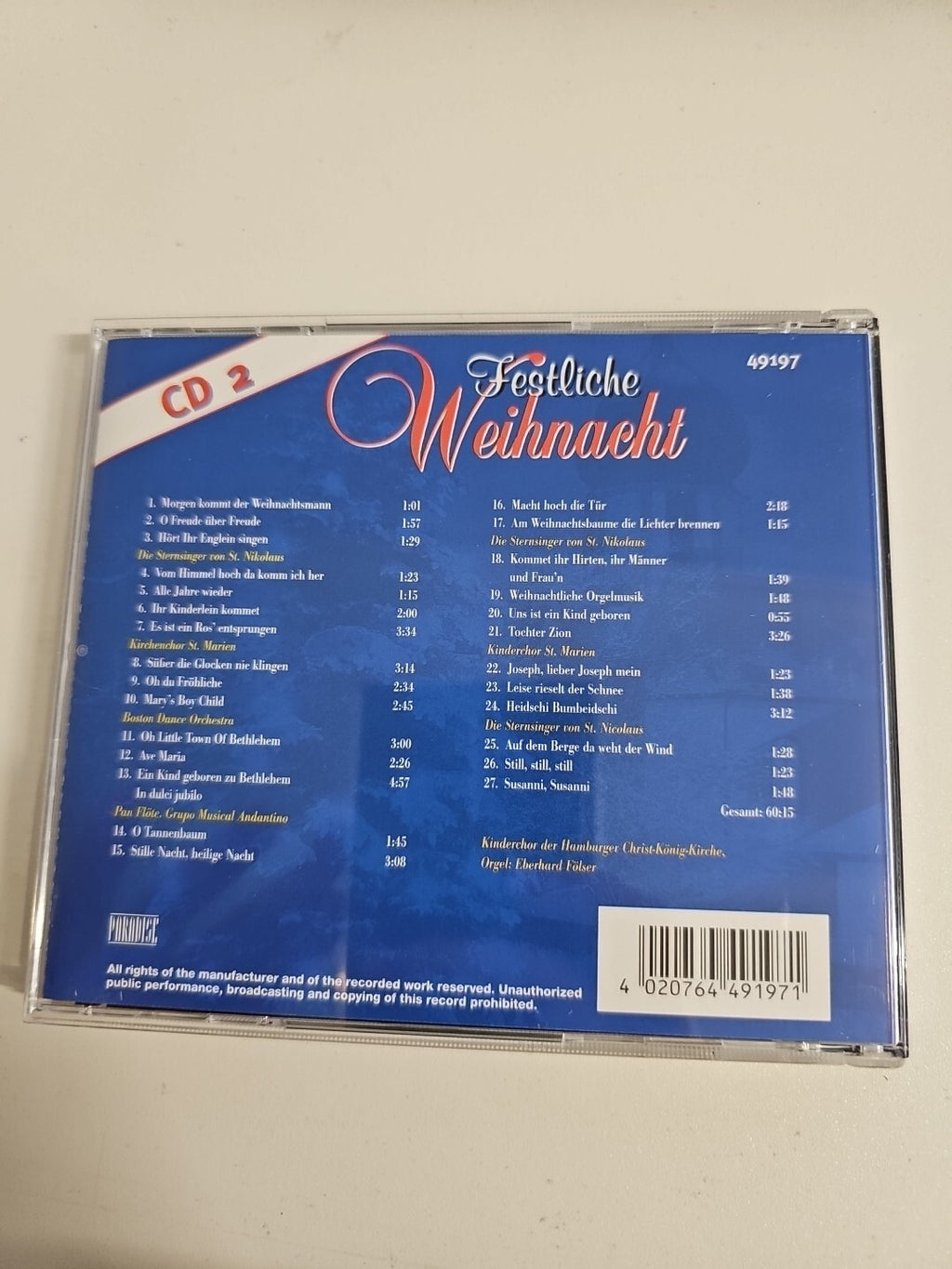 EB1116 Festliche Weihnacht CD 21