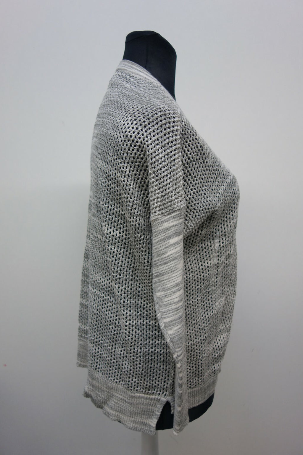 EK0721 Damen Strickjacke von s.Oliver, grau, Gr. 363