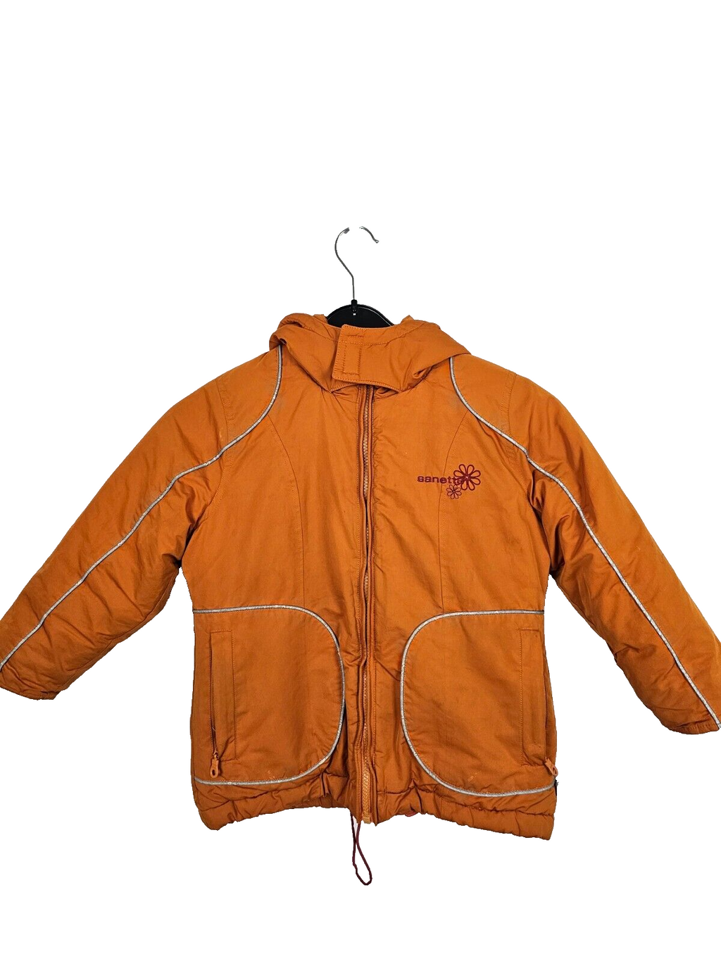 EK6621 Kinder Winterjacke von Sanetta, Orange, Gr.1160