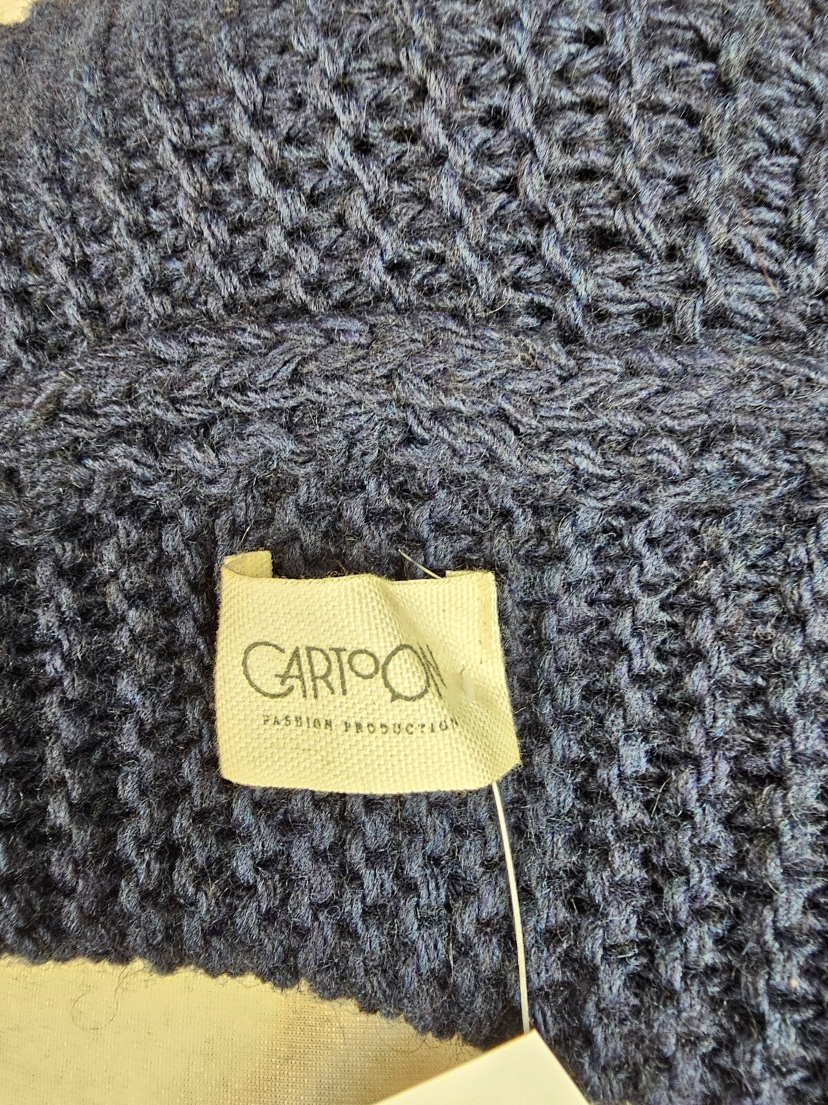 EK5594 Damen Strickjacke von Cartoon, blau, Gr. XS5