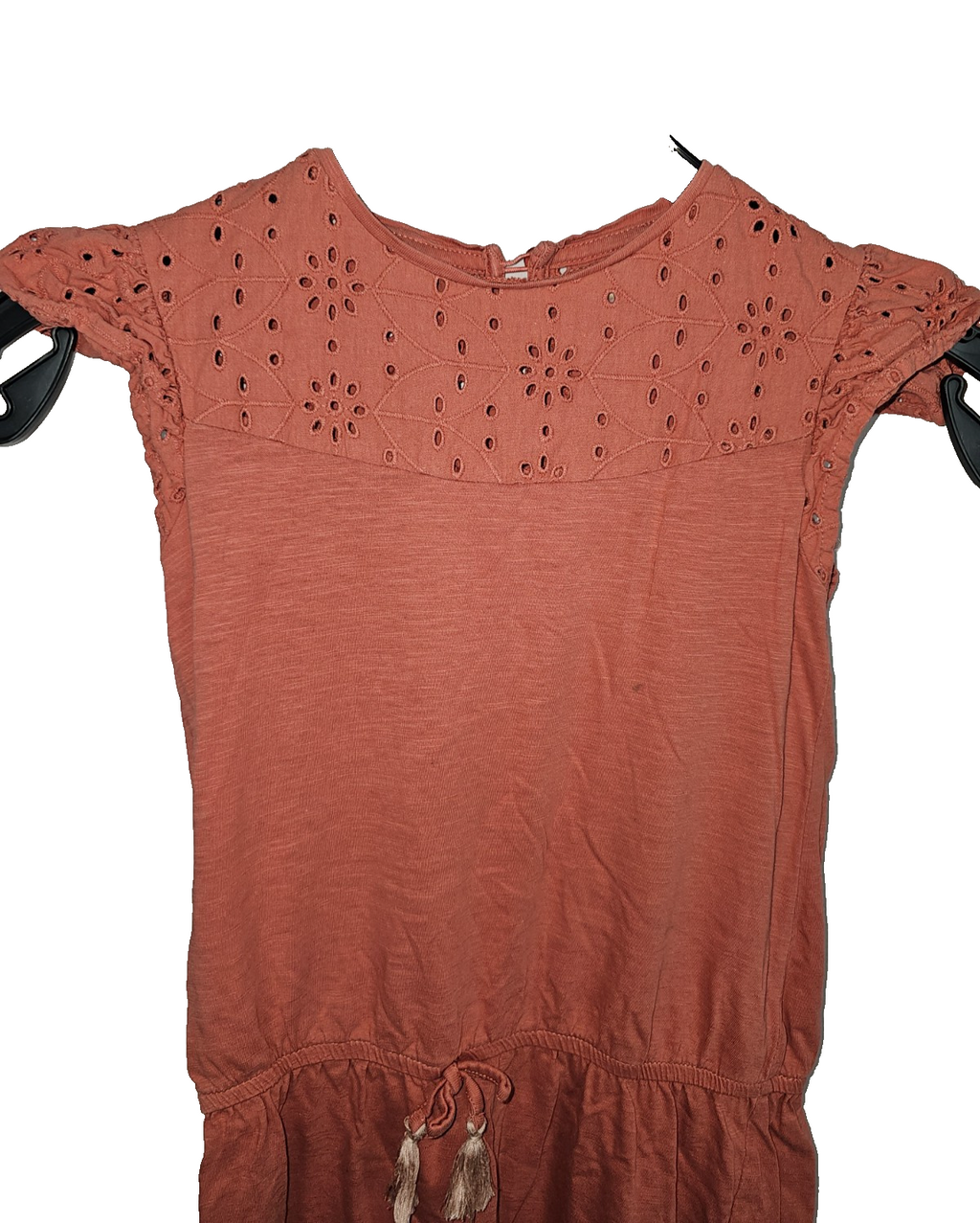 EK7472 Mädchen Kleid von Vertbaudet, Rot, Gr.1401