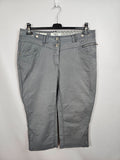 EK5687 Damen  Capri Hose von Cecil, grau, Gr. W340