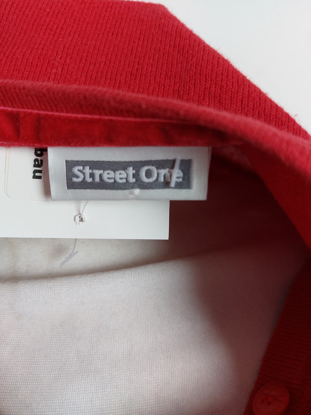 EK4176 Damen Strickjacke von Street One, rot, Gr. 364