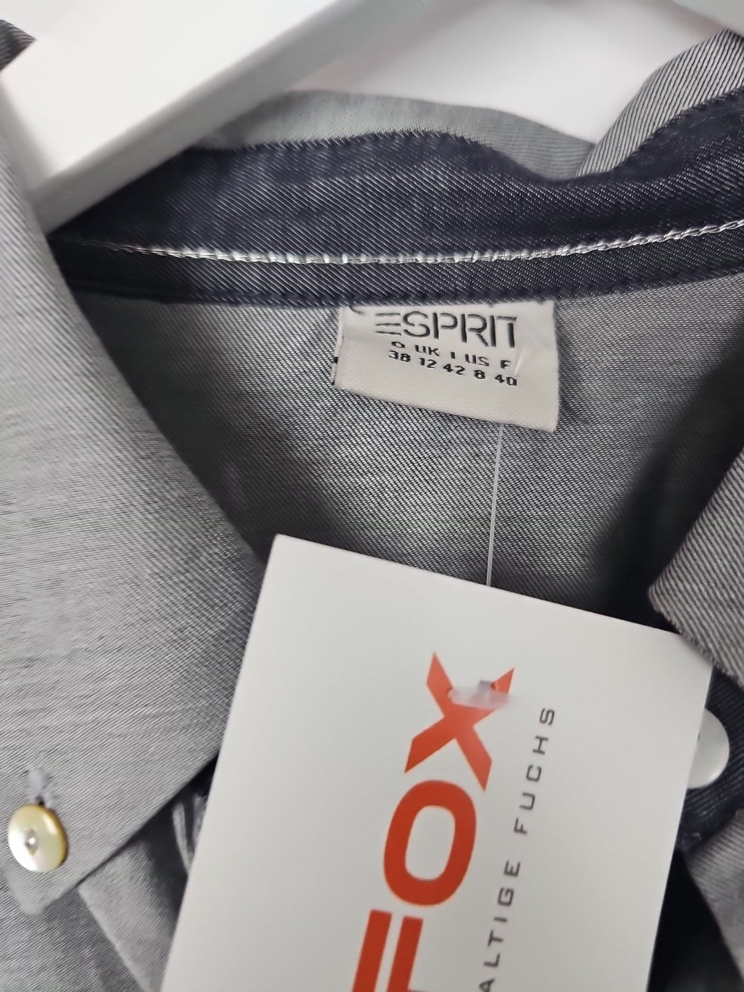 EK8601 Herren Hemd von Sprit, Grau, Gr.381