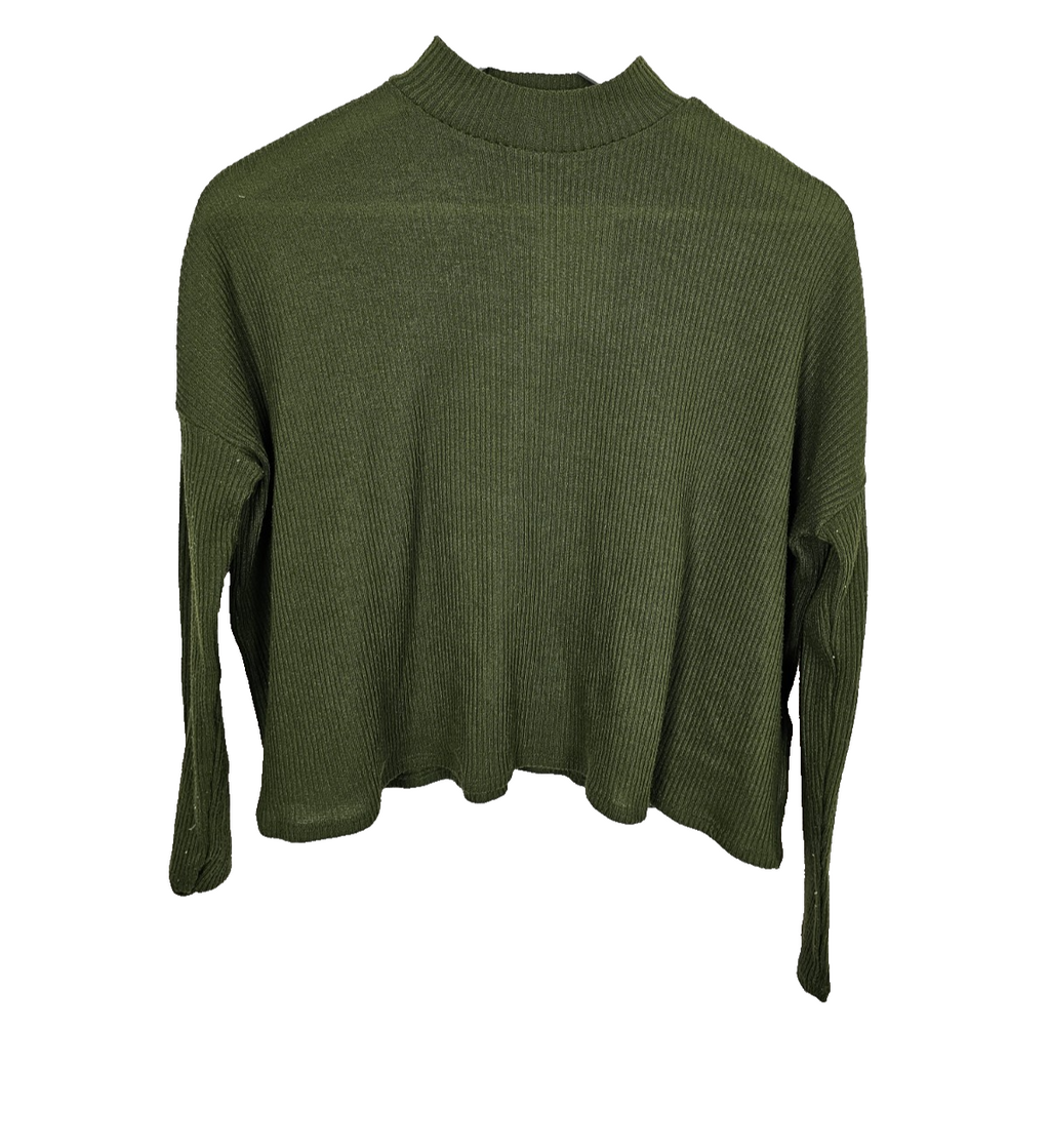 EK8373  Damen Pullover von H&M, Grün, Gr. XS0