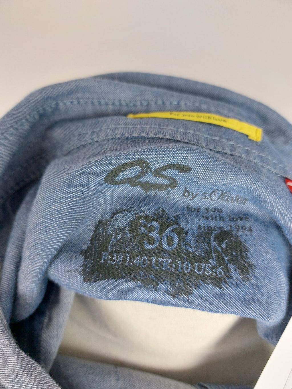 EK2925 Damen Bluse von QS by s.Oliver, blau, gr. 368