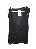 EK7379 Damen Bluse, Schwarz, Gr.M0