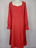 EK2072 Damen Abendkleid von Sheego, karminrot, Gr. 400
