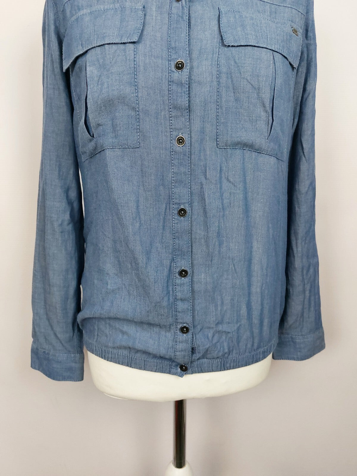 EK2925 Damen Bluse von QS by s.Oliver, blau, gr. 362