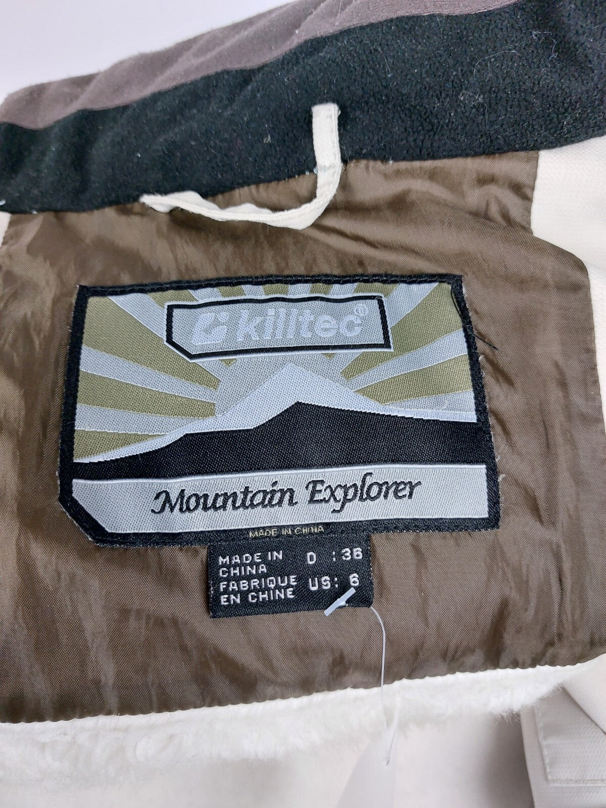 EK4404 Damen Winterjacke von Killtec, beige, Gr. 3614