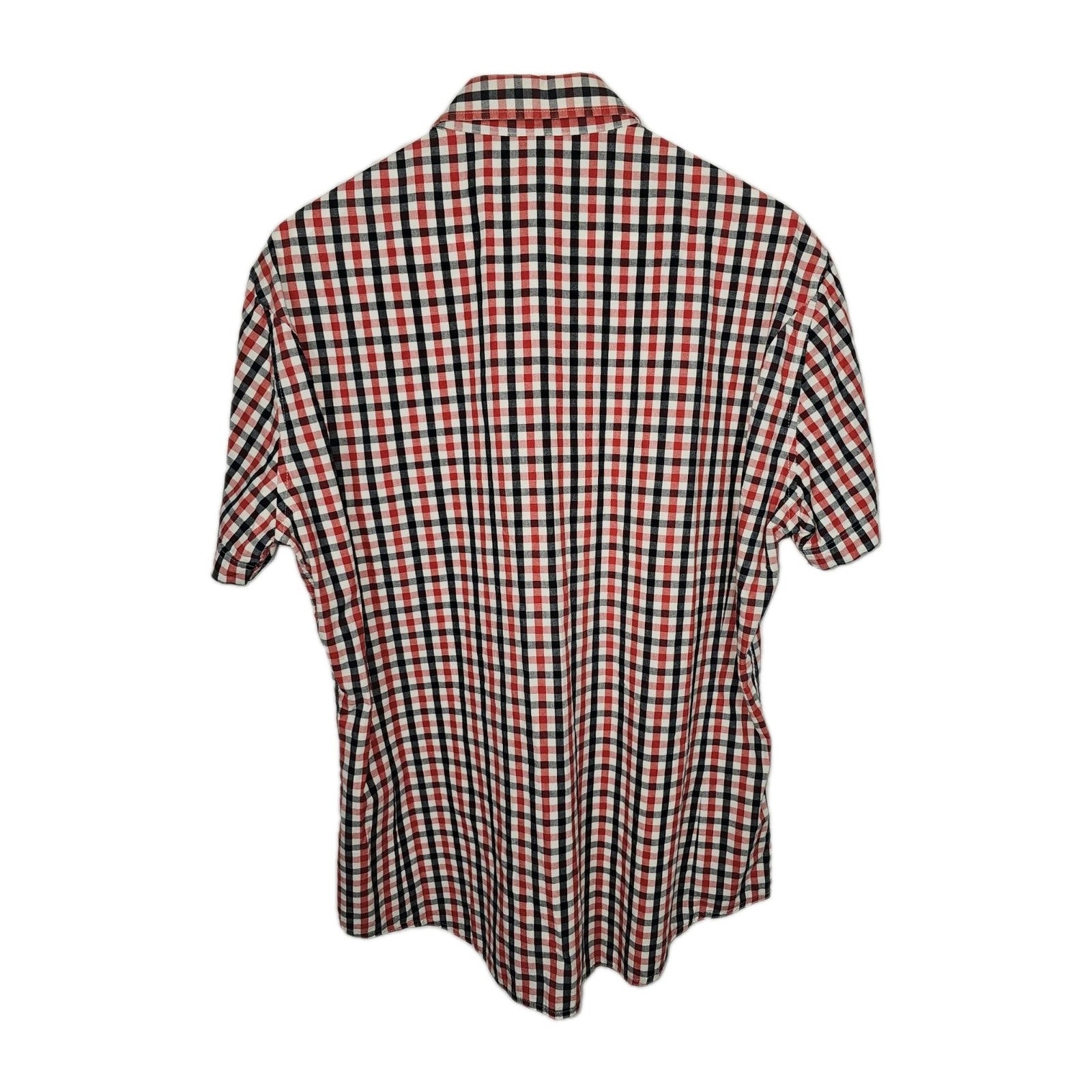 EK8326 Herren Hemd von H&M, rot-blau, Gr.L3
