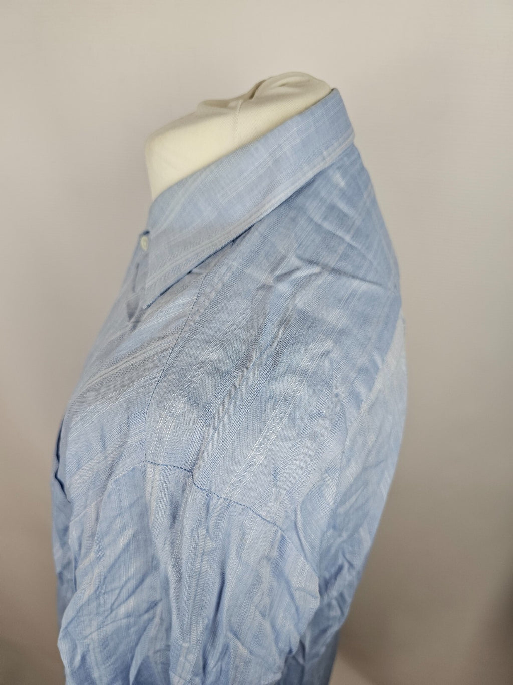 EK2035 Herren Kurzarmhemd von Jupiter, blau, Gr.M(39)3