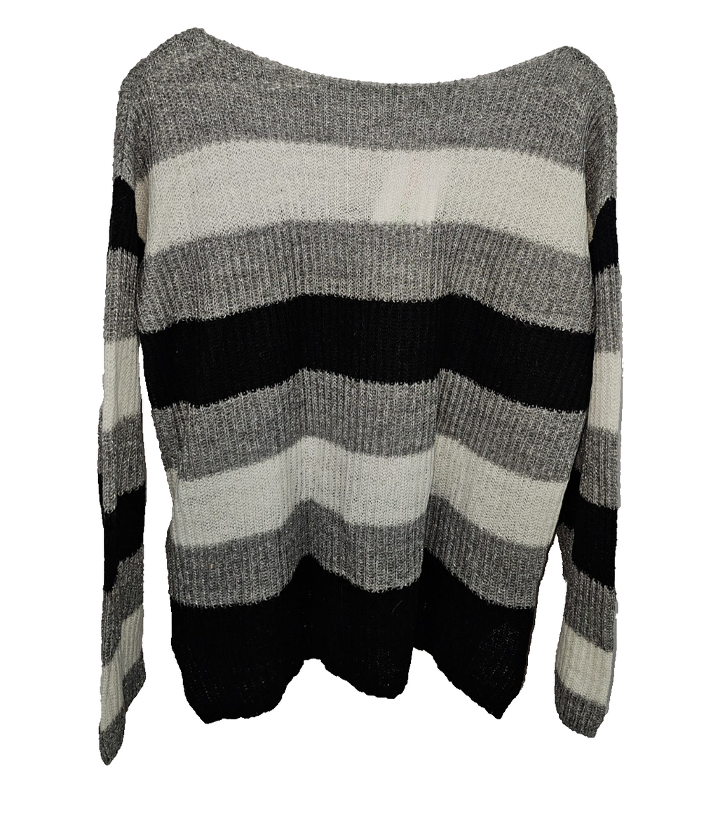 EK7891 Damen Pullover von Jean Pascale, Grau, Gr. M3