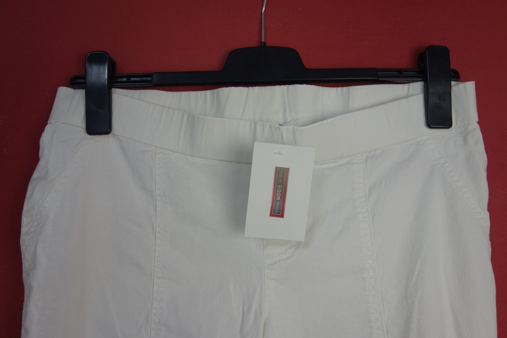 EK4118 Damen Capri Hose von Street One, weiß, Gr. 401