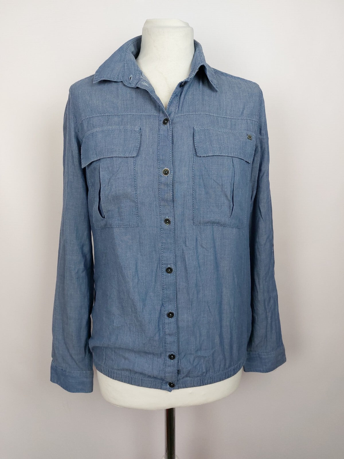 EK2925 Damen Bluse von QS by s.Oliver, blau, gr. 360