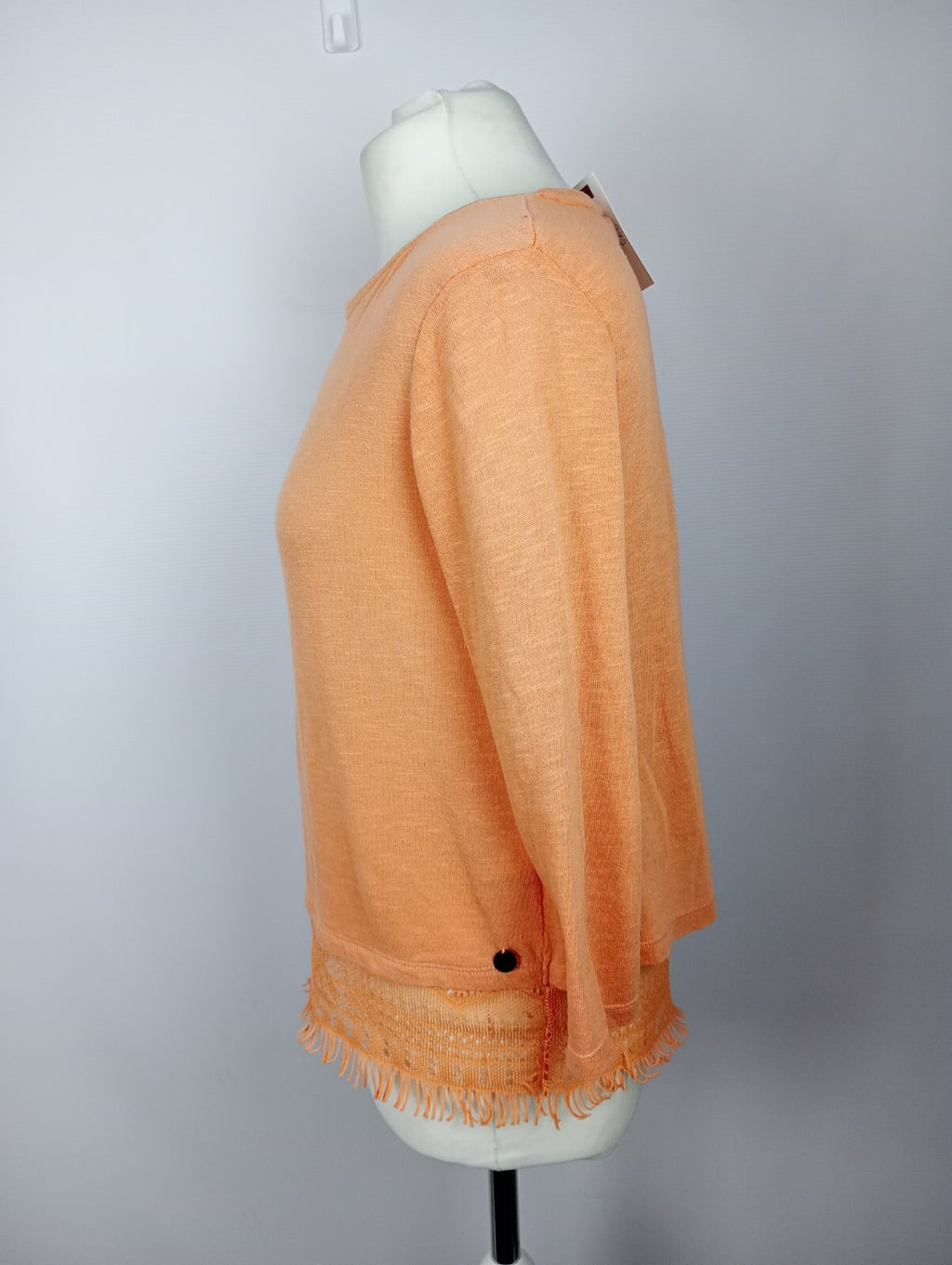 EK0379 Damen Shirt von Tom Tailor, pastellorange, Gr. XS3
