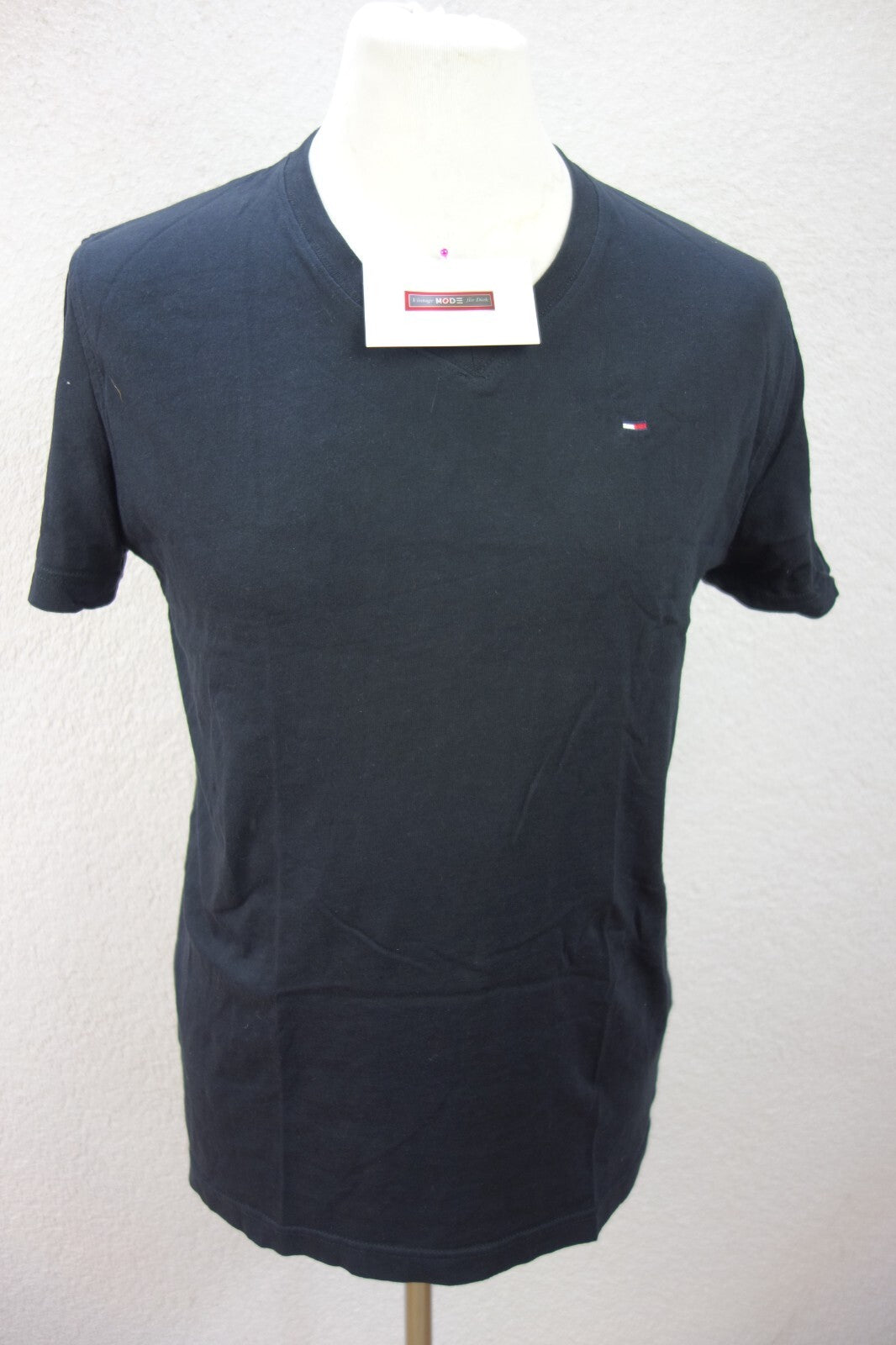 EK4010 Schwarzes Tommy Hilfiger T-Shirt, Gr. M0