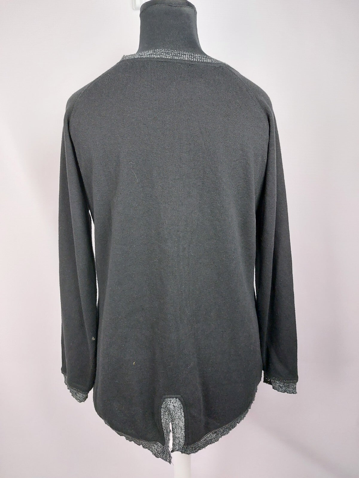 EK3434 Damen Pullover von Uldahl, schwarz, Gr. ca. 505