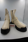 ES0311 Damen Boots von Asos, cremeweiß, Gr. 420