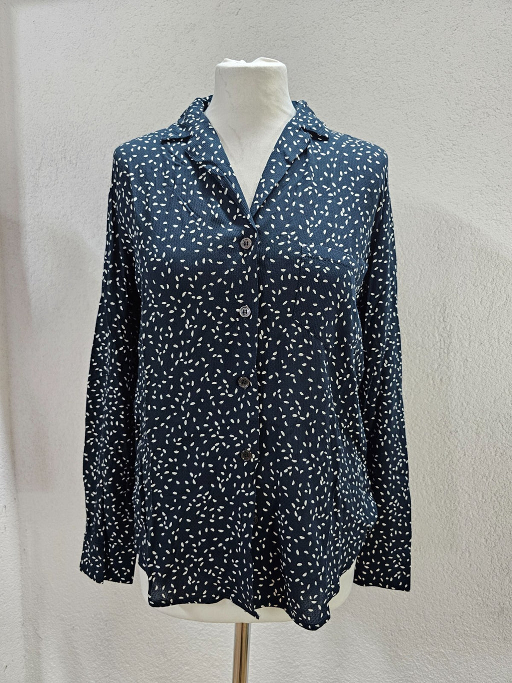 EK3802 Damen Bluse von seidenstricker, Dunkelblau, Gr.: 380