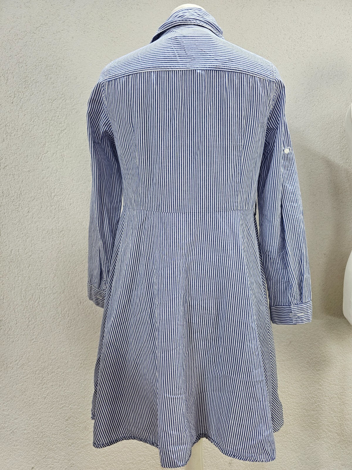 EK4786 Damen Kleid von Hailys, blau-weiß, Gr.S4