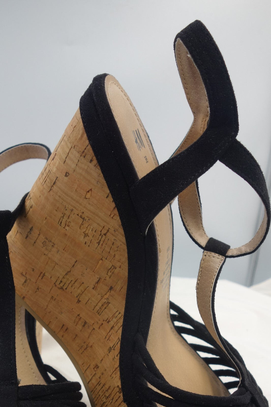 ES0298 Damen Absatzsandalen von H&M, Gr. 381