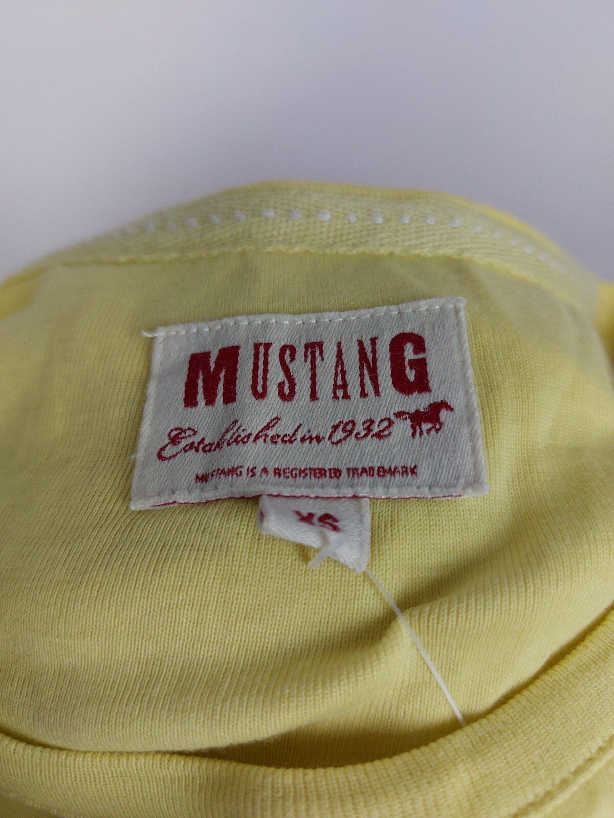 EK4832 Damen T-Shirt von Mustang, gelb, Gr. XS5