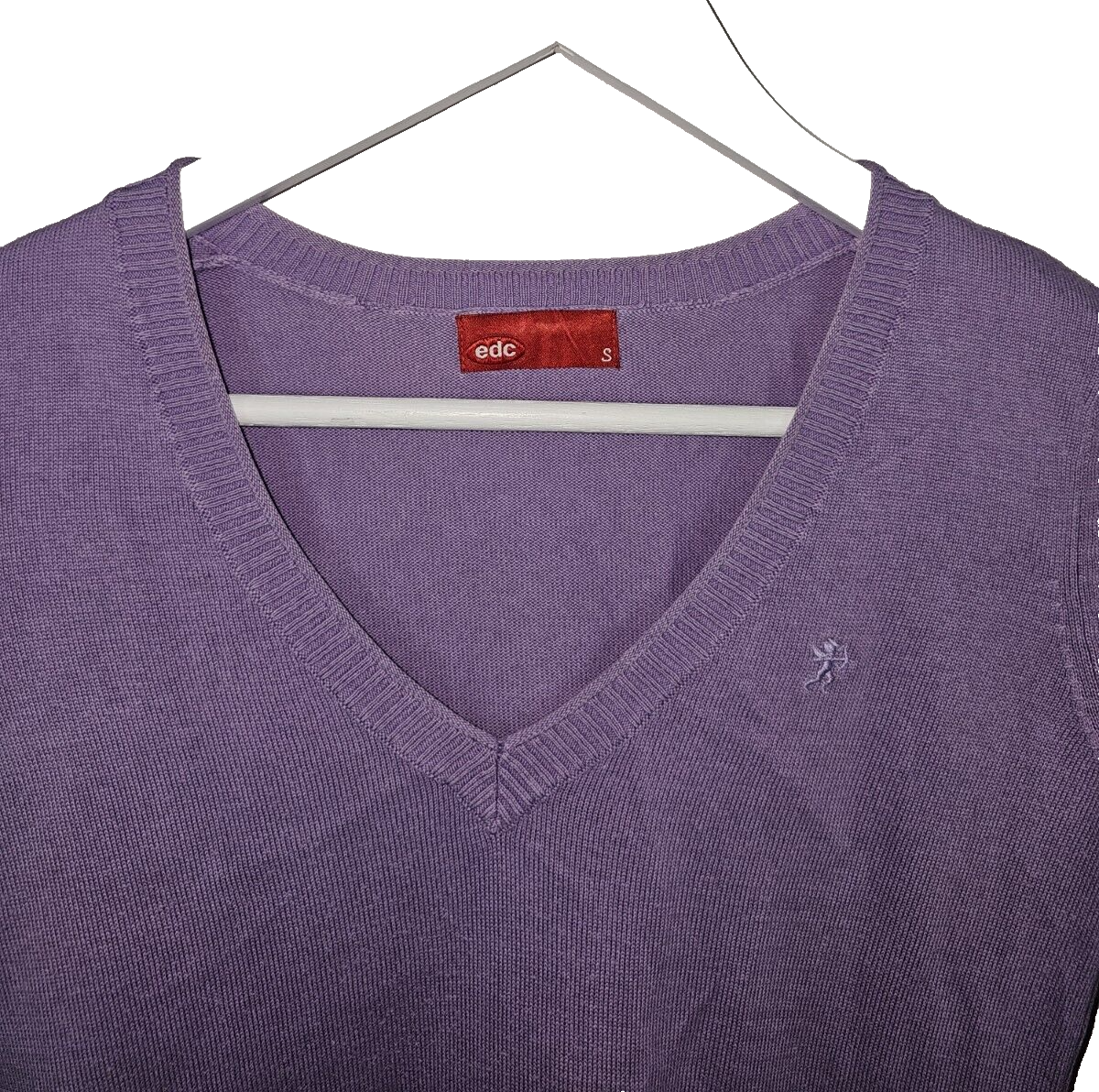 EK6894 Damen Sweatshirt von Edc, Lila, Gr. S1