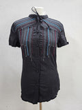 EK5873 Damen Bluse von Mustang, schwarz, gr. M0