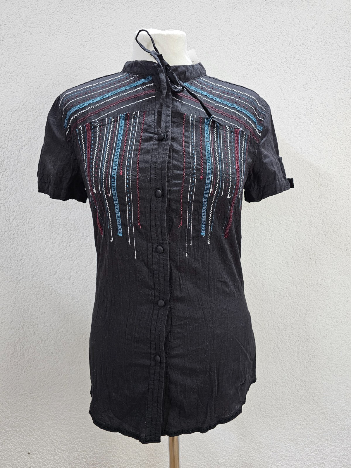 EK5873 Damen Bluse von Mustang, schwarz, gr. M0