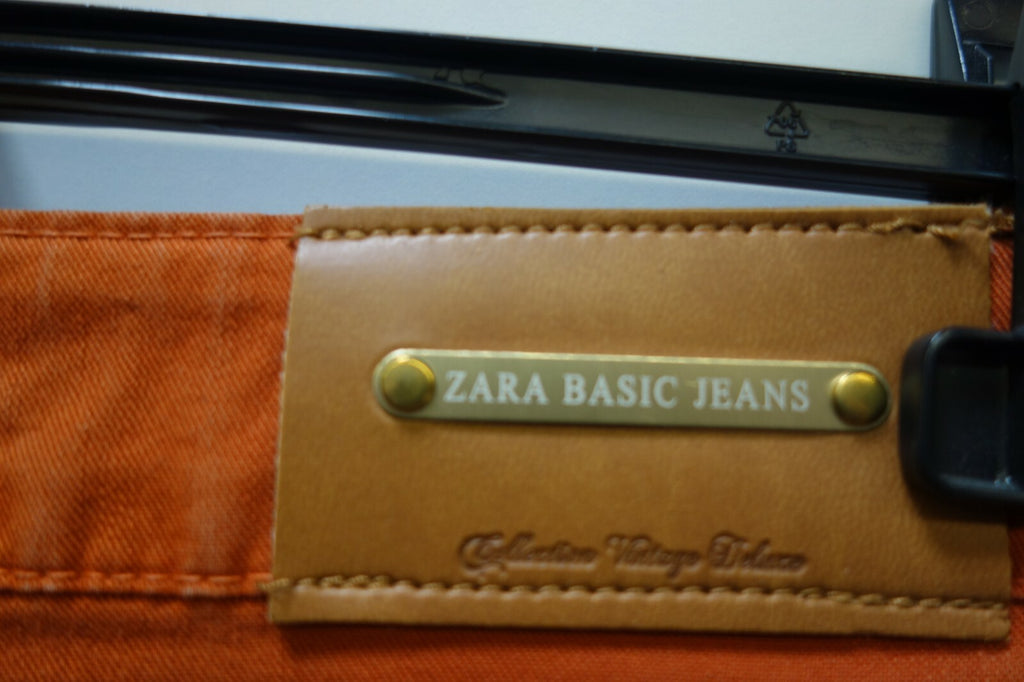 EK2934 Damen Hose von Zara, orange, 365