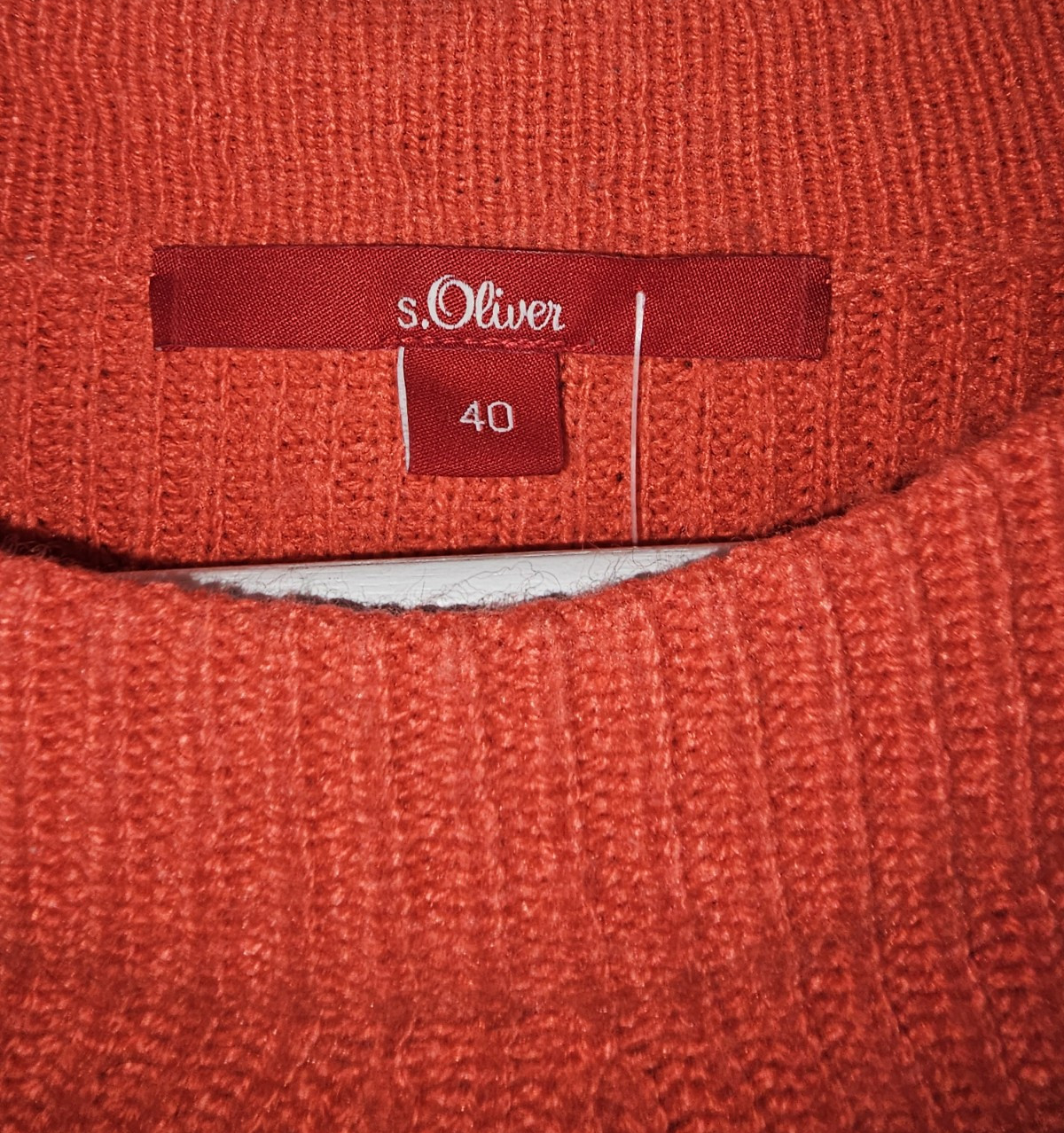 EK7447 Damen Pullover von s.Oliver, rot. Gr.401
