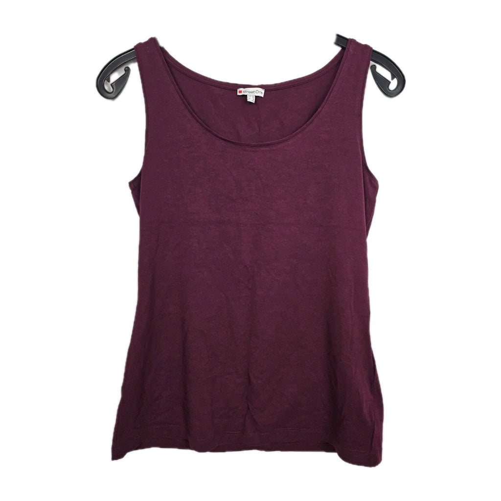 EK10221 Damen Top von Street One, Weinrot, Gr. 400