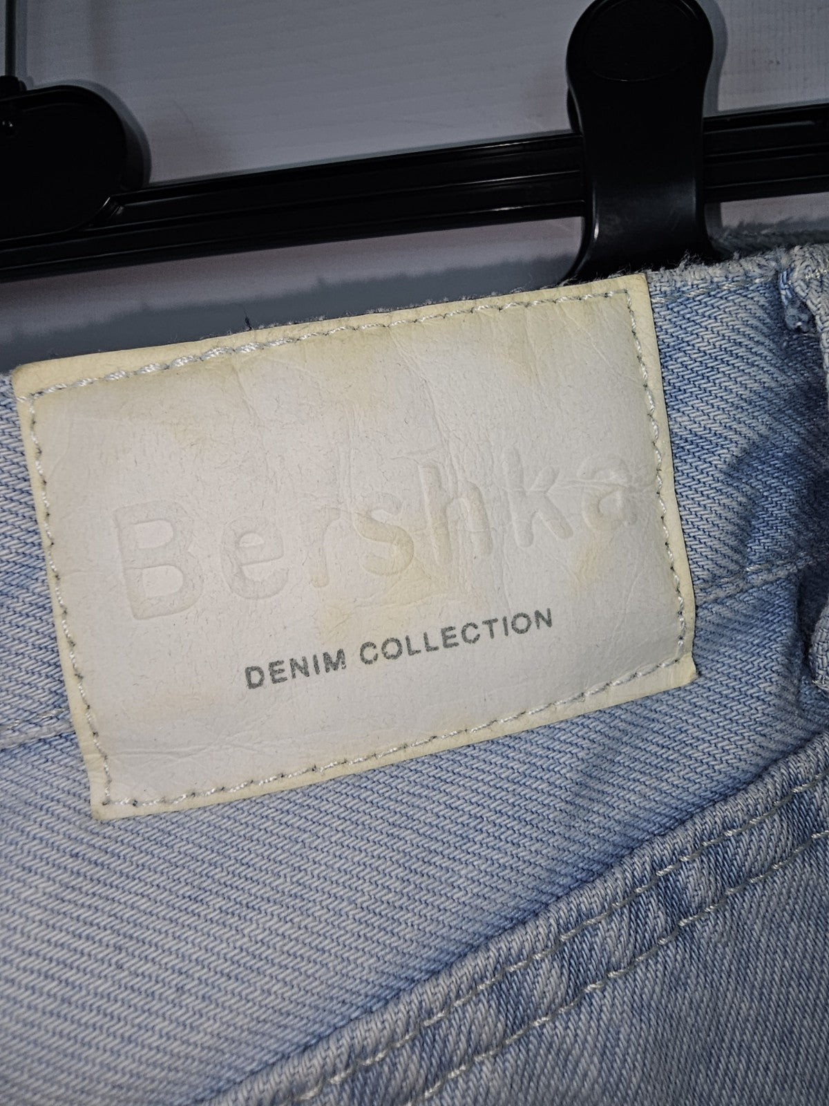 EK8098 Damen Jeans von Bershka, hellblau, Gr.386