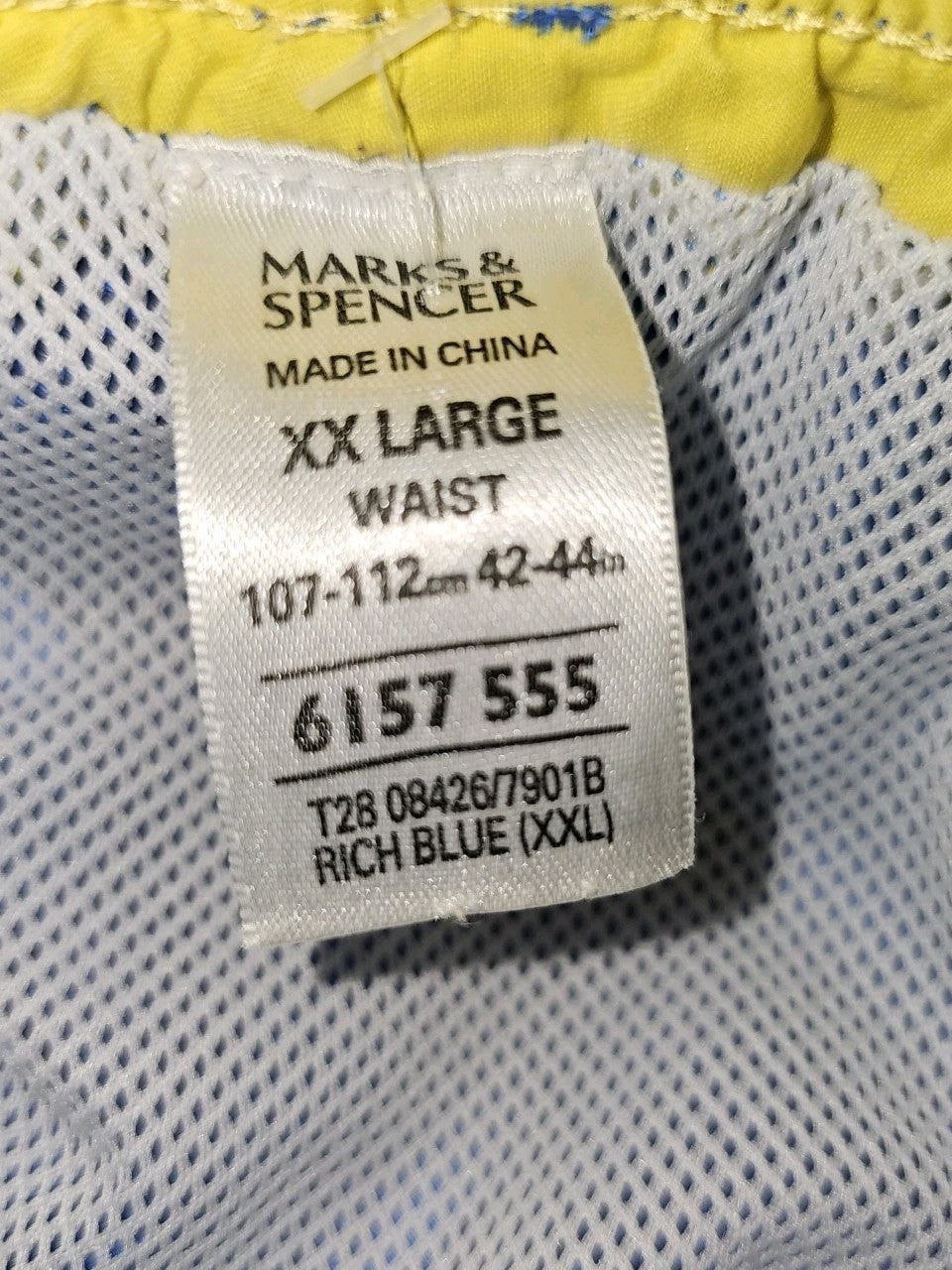 EK9399 Herren Badehose von Marks&Spencer, blau, Gr.XXL2