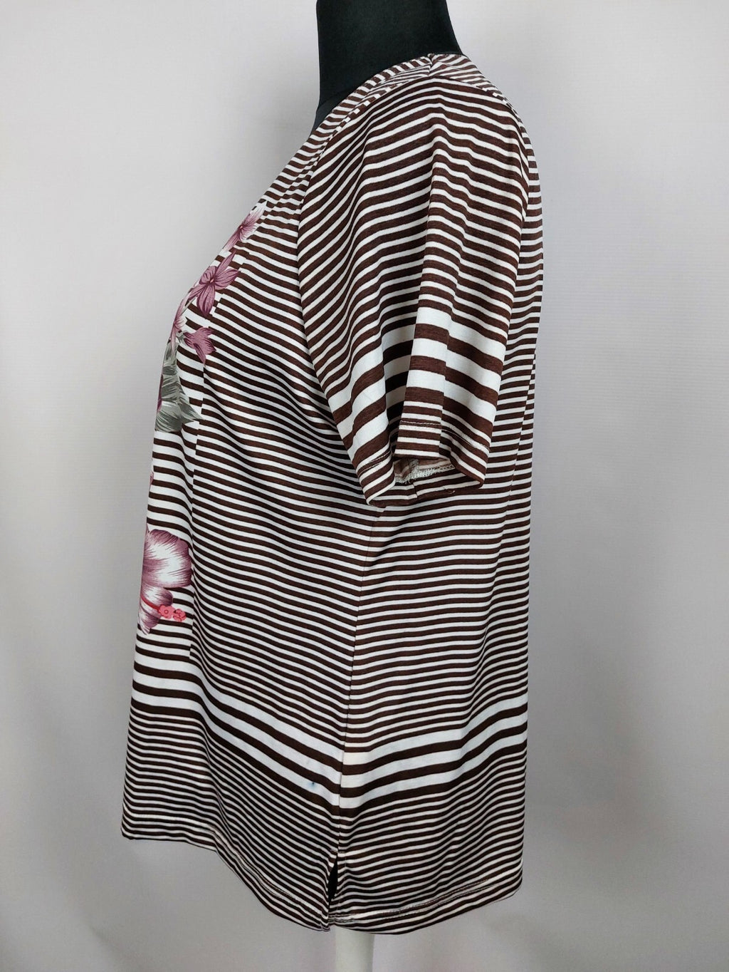 EK5004 Damen T-Shirt von Perfetto, braun-rosa, Gr.2XL3