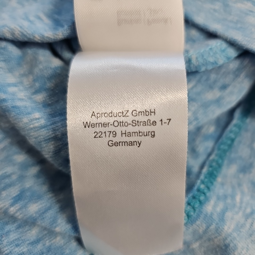 EK5593 Damen Langarmshirt von Venice Beach, hellblau, Gr.36/387