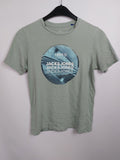 EK4561 Jungen T-Shirt von Jack&Jones, grün, Gr.1640
